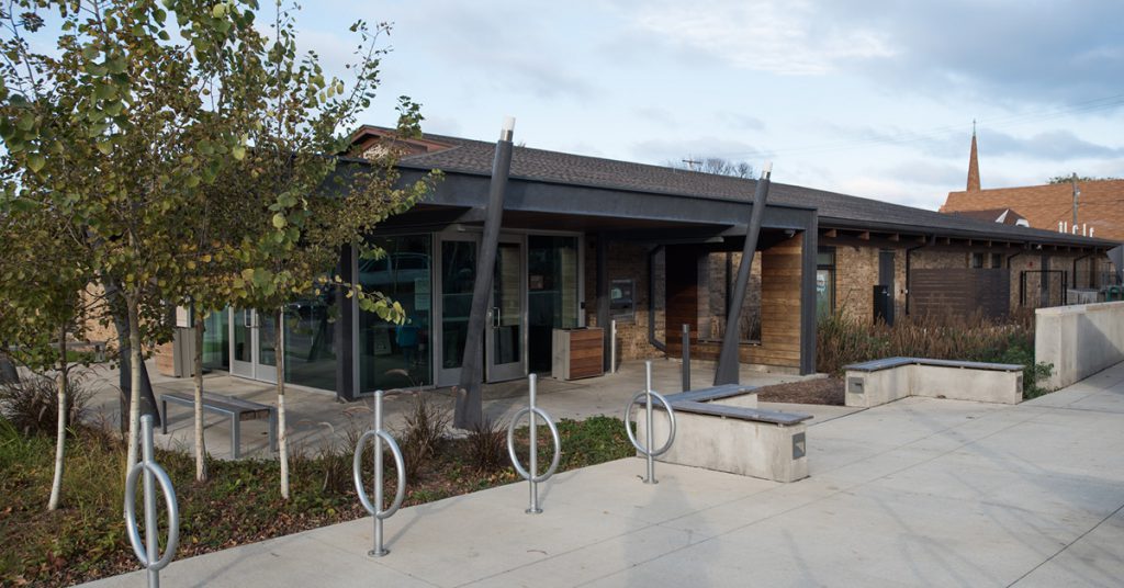 Photo of the Milwaukee Public Library's Tippecanoe branch